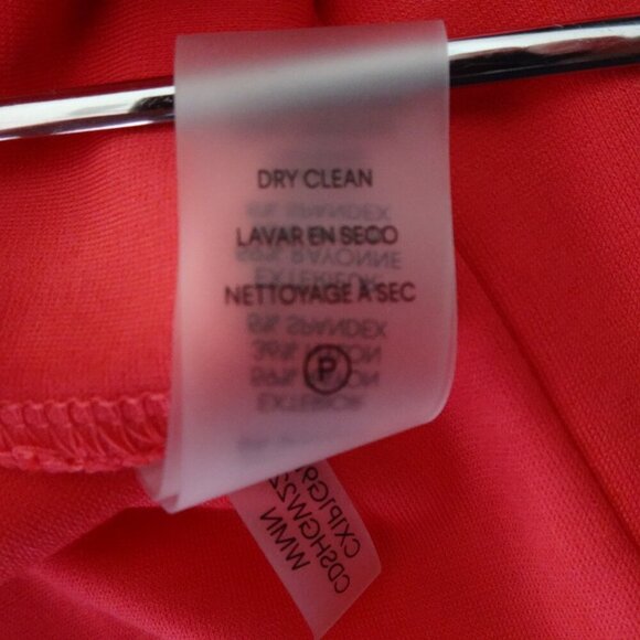 Calvin Klein T-Shirt Dress Women's Plus Size 24W Pink Coral Button Front - Picture 11 of 11